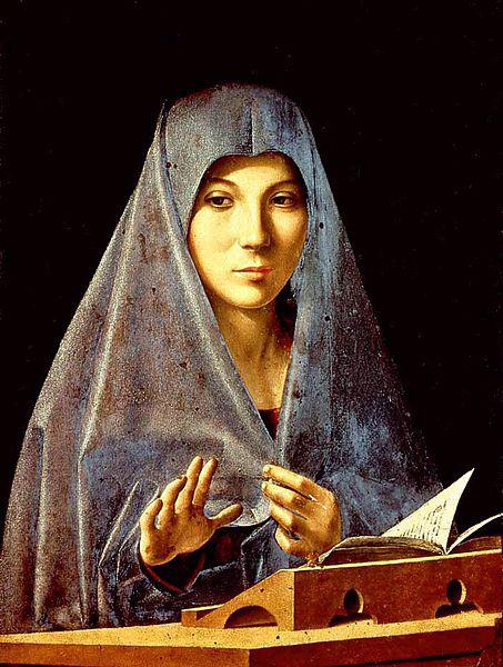 Antonello da Messina Virgin Annunciate oil painting image